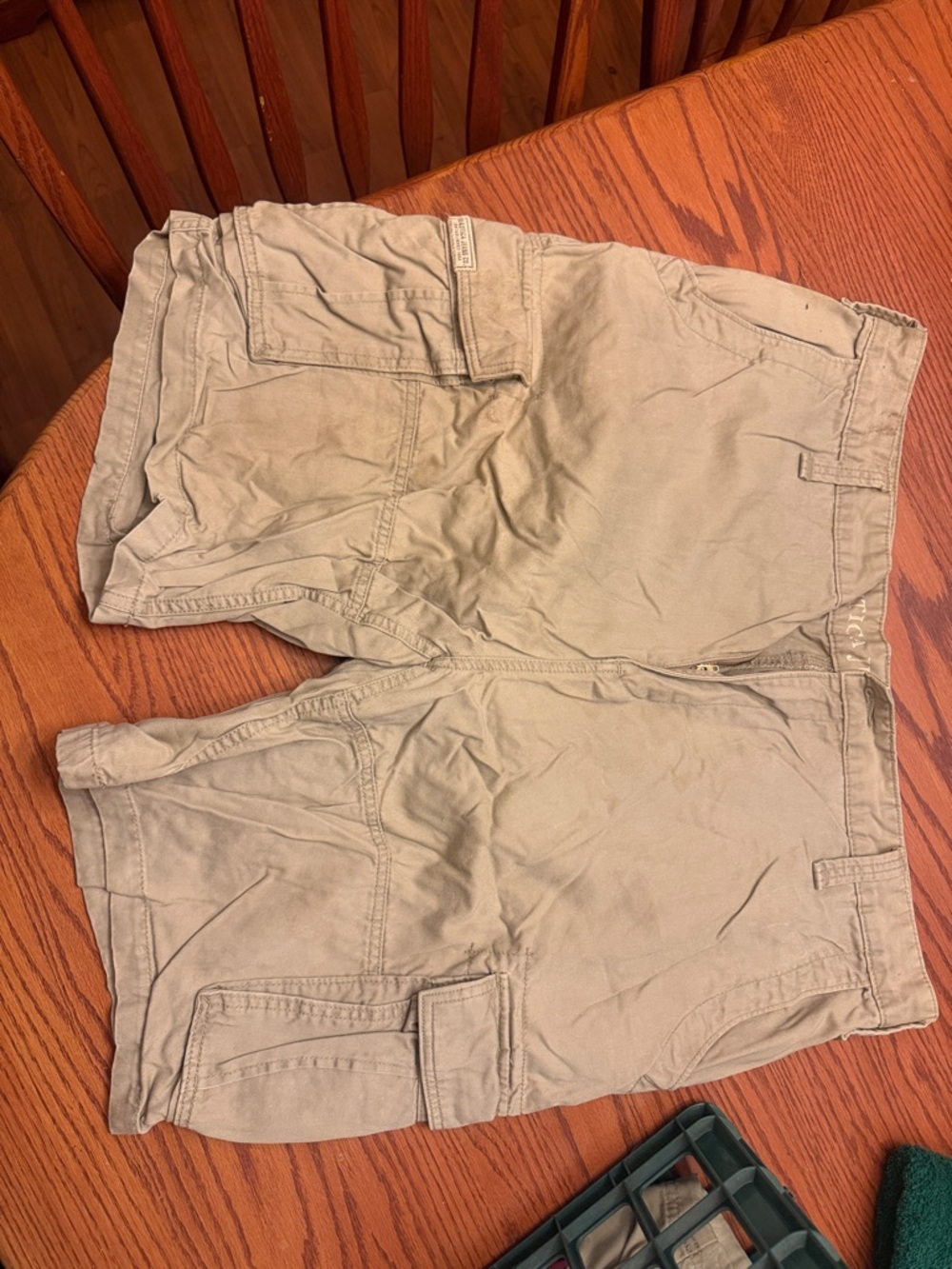 Nautica and wrangler 2 pair Men's Cargo Shorts in Light Khaki